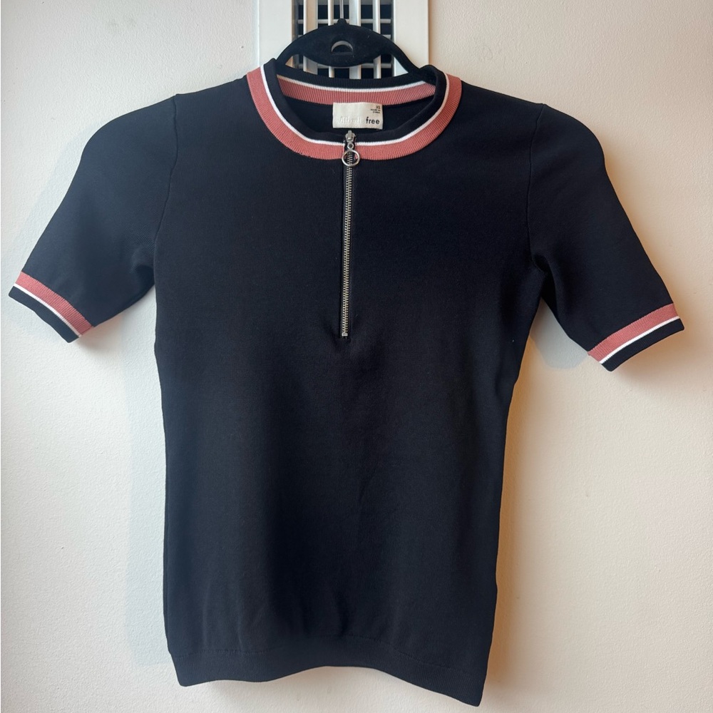 Wilfred Free 3/4 Knit Zip Top - Picture 2 of 16